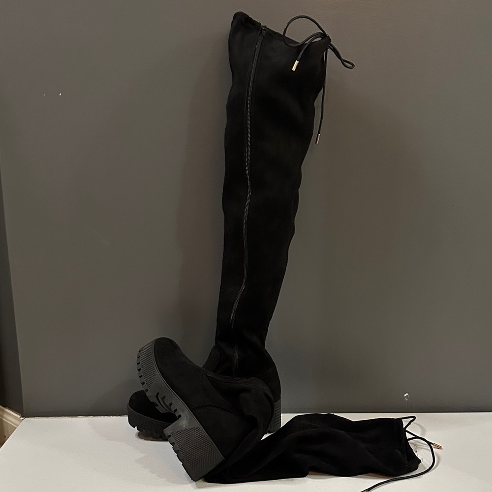 Chinese Laundry Black Over-the-Knee Women's Boots  NWOT